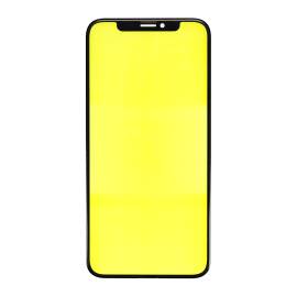 FRONT GLASS LENS FOR IPHONE XS(BLACK)
