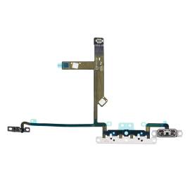 VOLUME BUTTON FLEX CABLE WITH METAL BRACKET ASSEMBLY FOR IPHONE XS