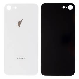 BACK COVER GLASS FOR IPHONE 8(SILVER)