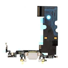 CHARGING PORT FLEX CABLE FOR IPHONE 8(WHITE)