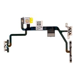 POWER/VOLUME BUTTON FLEX CABLE WITH METAL BRACKET ASSEMBLY FOR IPHONE 8