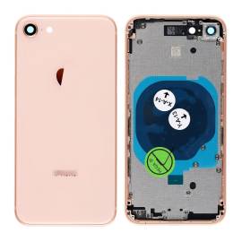 BACK COVER WITH FRAME ASSEMBLY FOR IPHONE8(GOLD)