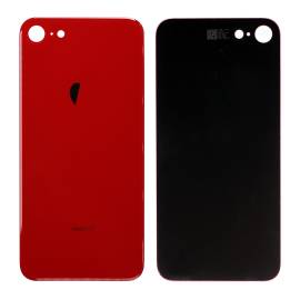 BACK COVER GLASS FOR IPHONE 8(RED)