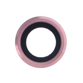 REPLACEMENT FOR IPHONE 6S REAR CAMERA HOLDER WITH LENS - ROSE