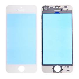 FRONT GLASS WITH COLD PRESSED FRAME FOR IPHONE 5S/SE(WHITE)