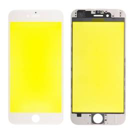 FRONT GLASS WITH COLD PRESSED FRAME FOR IPHONE 6(WHITE)