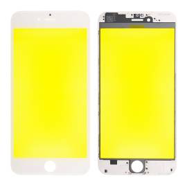 FRONT GLASS WITH COLD PRESSED FRAME FOR IPHONE 6 PLUS(WHITE)