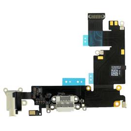 HEADPHONE JACK WITH CHARGING PORT FLEX CABLE FOR IPHONE 6 PLUS(WHITE)