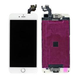 LCD SCREEN FULL ASSEMBLY WITH GOLD RING FOR IPHONE 6 PLUS(WHITE)