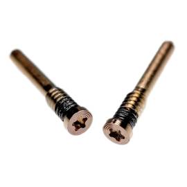 BOTTOM SCREW 2PCS/SET FOR IPHONE 11-13 PRO MAX(GOLD)