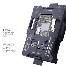 QIANLI MEGA-IDEA 3 IN 1 MOTHERBOARD LAYERING TEST FIXTURE FOR IPHONE 11/11PRO/11PROMAX