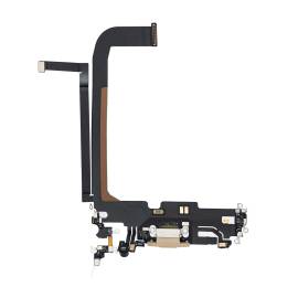 CHARGING PORT FLEX CABLE FOR IPHONE 13 PRO MAX(GOLD)