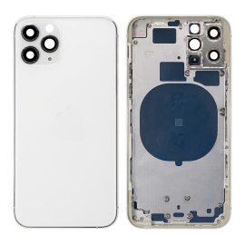 REAR HOUSING WITH FRAME FOR IPHONE 11 PRO(SILVER)