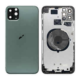 REAR HOUSING WITH FRAME FOR IPHONE 11 PRO MAX(MIDNIGHT GREEN)