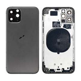 REAR HOUSING WITH FRAME FOR IPHONE 11 PRO(SPACE GRAY)