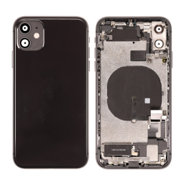 BACK COVER FULL ASSEMBLY FOR IPHONE 11(BLACK)