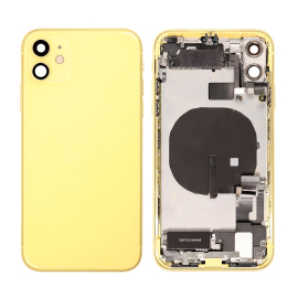 BACK COVER FULL ASSEMBLY FOR IPHONE 11(YELLOW）