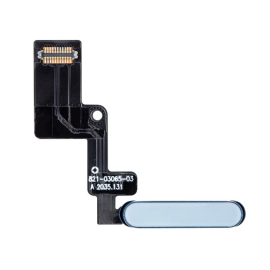 REPLACEMENT FOR IPAD AIR 4 POWER BUTTON WITH FLEX CABLE - SKY BLUE