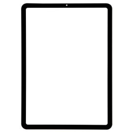 REPLACEMENT FOR IPAD AIR 4 FRONT GLASS BLACK- AFTERMARKET