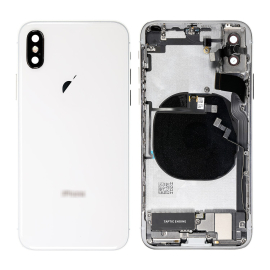 BACK COVER FULL ASSEMBLY FOR IPHONE XS(SILVER)