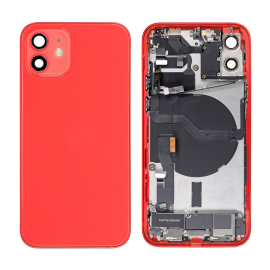 BACK COVER FULL ASSEMBLY FOR IPHONE 12(RED)