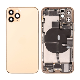 BACK COVER FULL ASSEMBLY FOR IPHONE 11 PRO(GOLD)