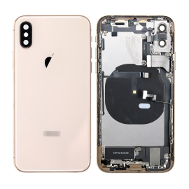 BACK COVER FULL ASSEMBLY FOR IPHONE XS(GOLD)