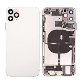 BACK COVER FULL ASSEMBLY FOR IPHONE 11 PRO MAX(SILVER)