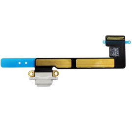 REPLACEMENT FOR IPAD MINI 2/3 USB CHARGING CONNECTOR FLEX CABLE - WHITE