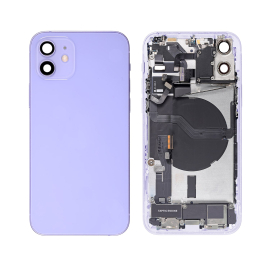 BACK COVER FULL ASSEMBLY FOR IPHONE 12(PURPLE)