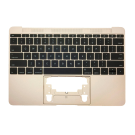 GOLD TOP CASE WITH KEYBOARD FOR MACBOOK RETINA 12" A1534(EARLY 2015)