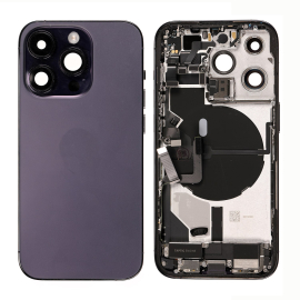 BACK COVER FULL ASSEMBLY FOR IPHONE 14 PRO MAX(DEEP PURPLE)