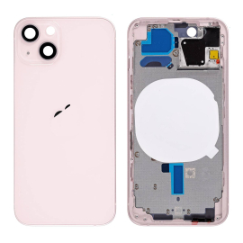 REAR HOUSING WITH FRAME FOR IPHONE 13 MINI(PINK)