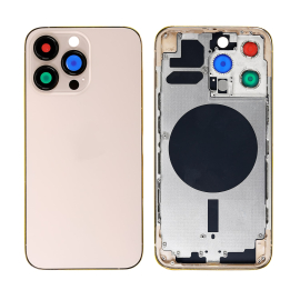 REAR HOUSING WITH FRAME FOR IPHONE 13 PRO(GOLD)