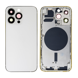 REAR HOUSING WITH FRAME FOR IPHONE 13 PRO(SILVER)