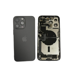 BACK COVER FULL ASSEMBLY WITH FRAME FOR IPHONE 14 PRO MAX(SPACE BLACK)