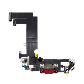 CHARGING PORT FLEX CABLE FOR IPHONE 12 MINI(RED)