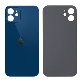 BACK COVER GLASS FOR IPHONE 12 MINI(BLUE)