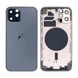 REAR HOUSING WITH FRAME FOR IPHONE 12 PRO(PACIFIC BLUE）