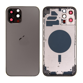 REAR HOUSING WITH FRAME FOR IPHONE 12 PRO MAX(GRAPHITE)
