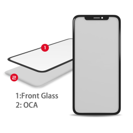 FRONT GLASS WITH OCA FOR IPHONE 12 MINI