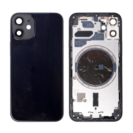 REAR HOUSING WITH FRAME FOR IPHONE 12 MINI(BLACK)