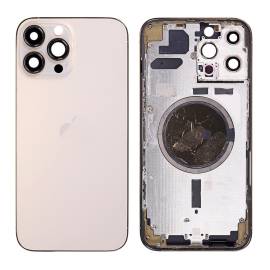 REAR HOUSING WITH FRAME FOR IPHONE 13 PRO MAX(GOLD)