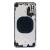 REAR HOUSING WITH FRAME FOR IPHONE X(SILVER)