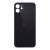 BACK COVER GLASS FOR IPHONE 12(BLACK)