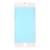 FRONT GLASS LENS WITH SUPPORTING FRAME FOR IPHONE 8(WHITE)