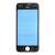 FRONT GLASS WITH COLD PRESSED FRAME FOR IPHONE 5S/SE(BLACK)