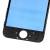 FRONT GLASS WITH COLD PRESSED FRAME FOR IPHONE 5S/SE(BLACK)