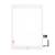 REPLACEMENT FOR IPAD 6 TOUCH SCREEN ASSEMBLY WITH SILVER HOME BUTTON ASSEMBLY - WHITE