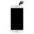 LCD SCREEN FULL ASSEMBLY WITH SILVER RING FOR IPHONE 6 PLUS(WHITE)